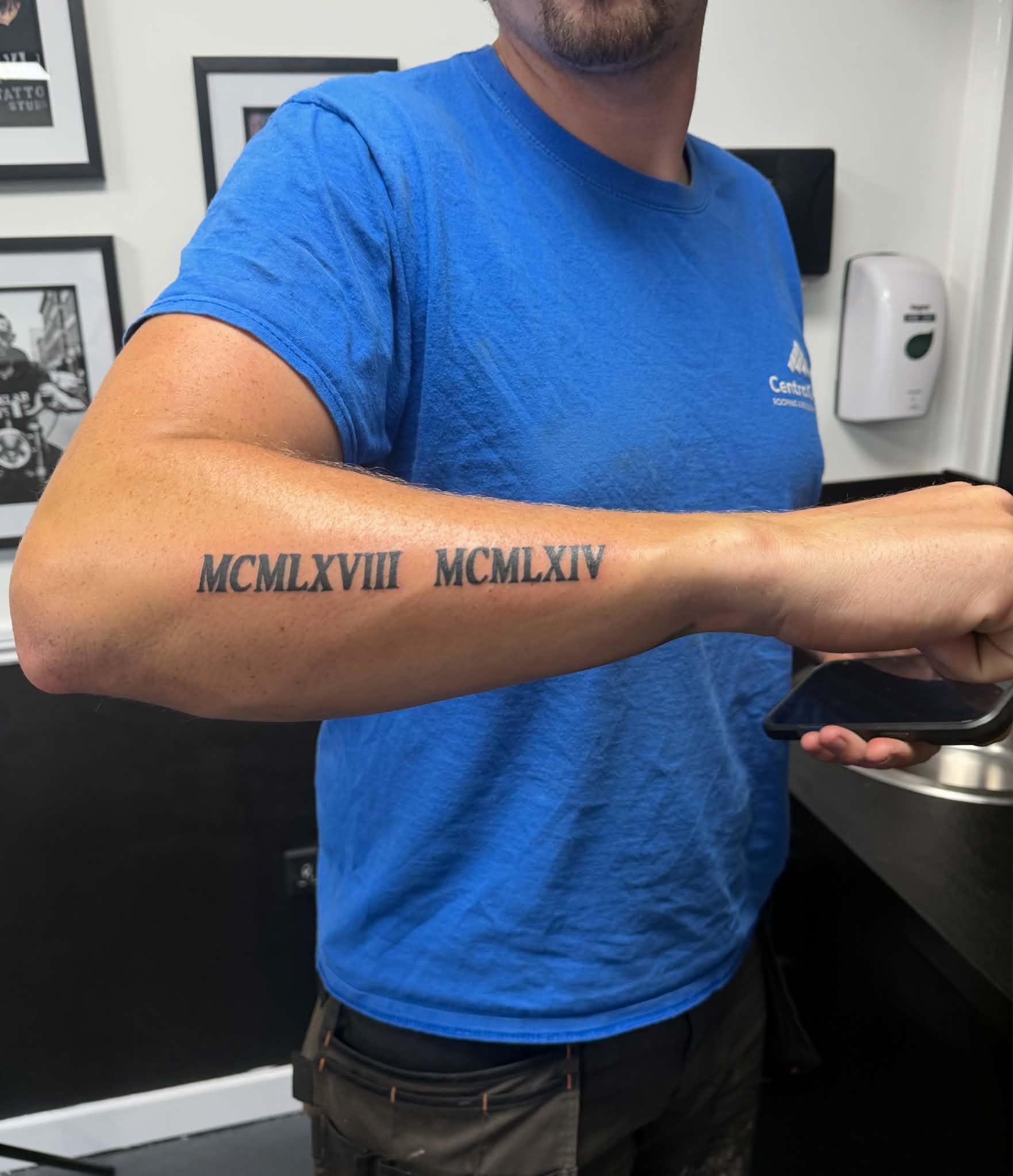 Ryan tattoo by Inklab